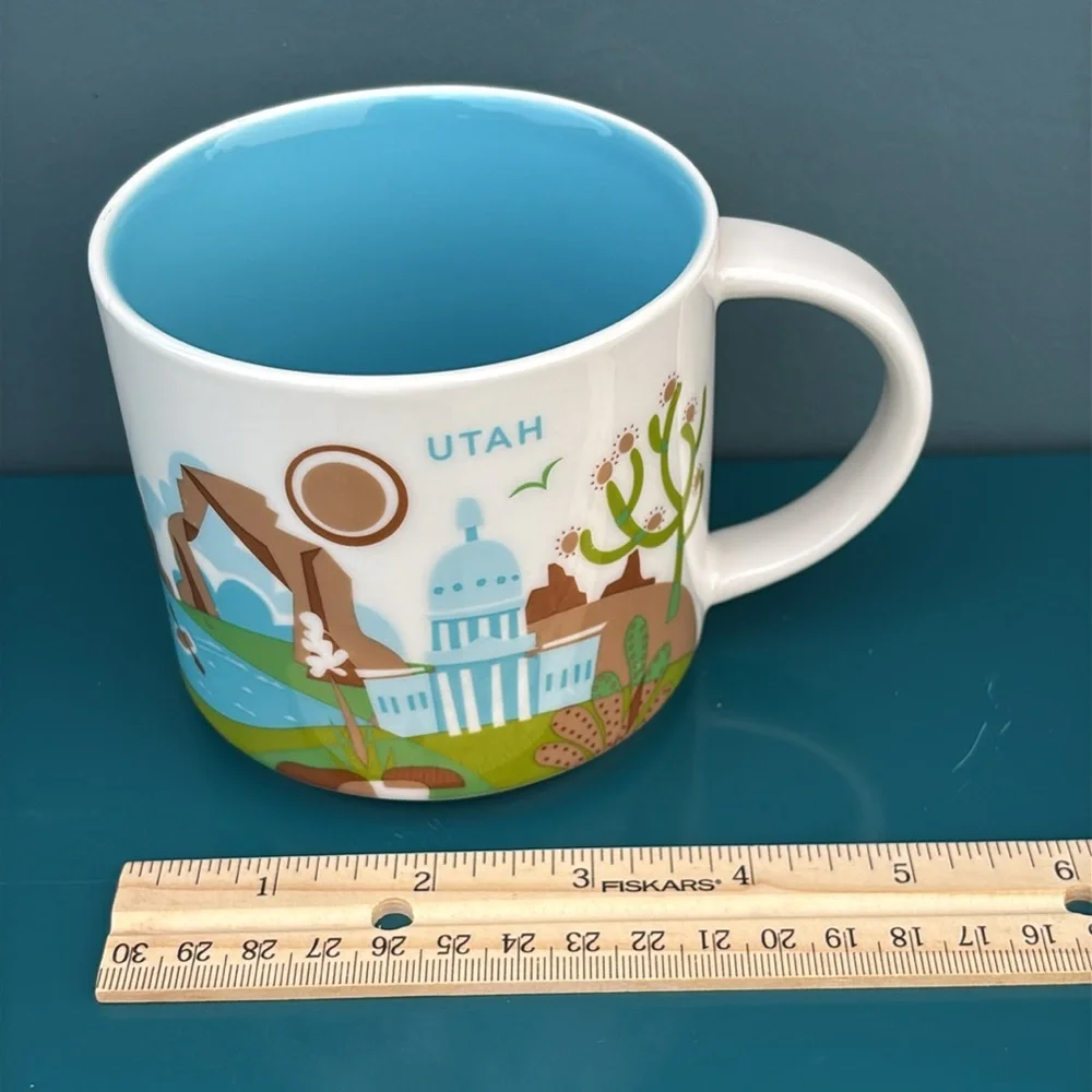 Starbucks 2015 Ceramic Utah “You Are Here” Mug